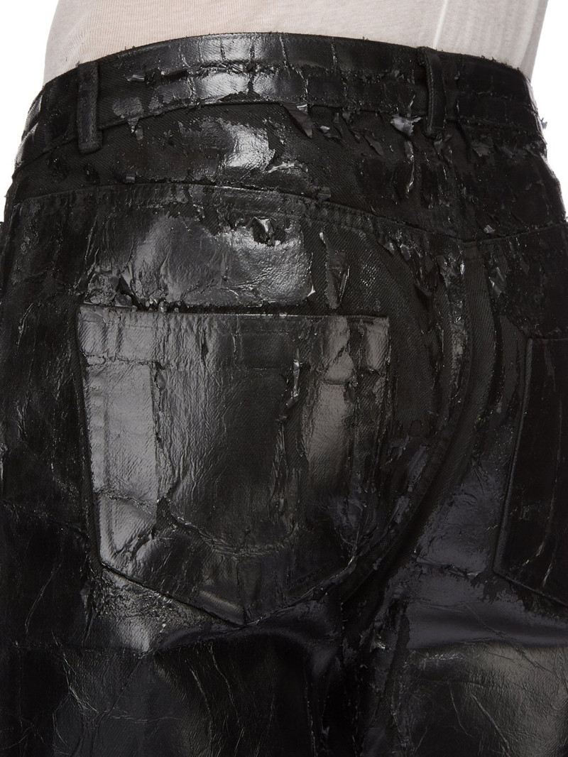 Black Porterville Detroit Cut Jeans 5