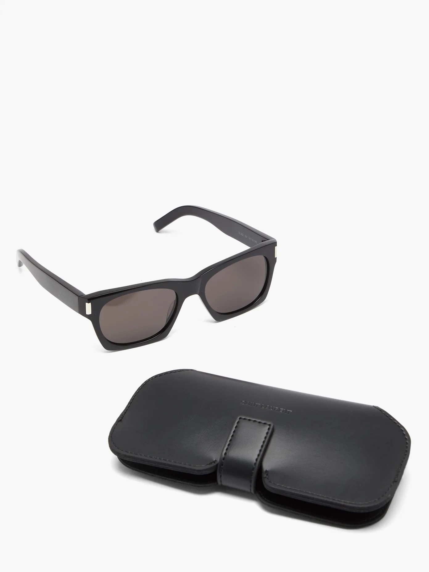 Rectangular acetate sunglasses - 5