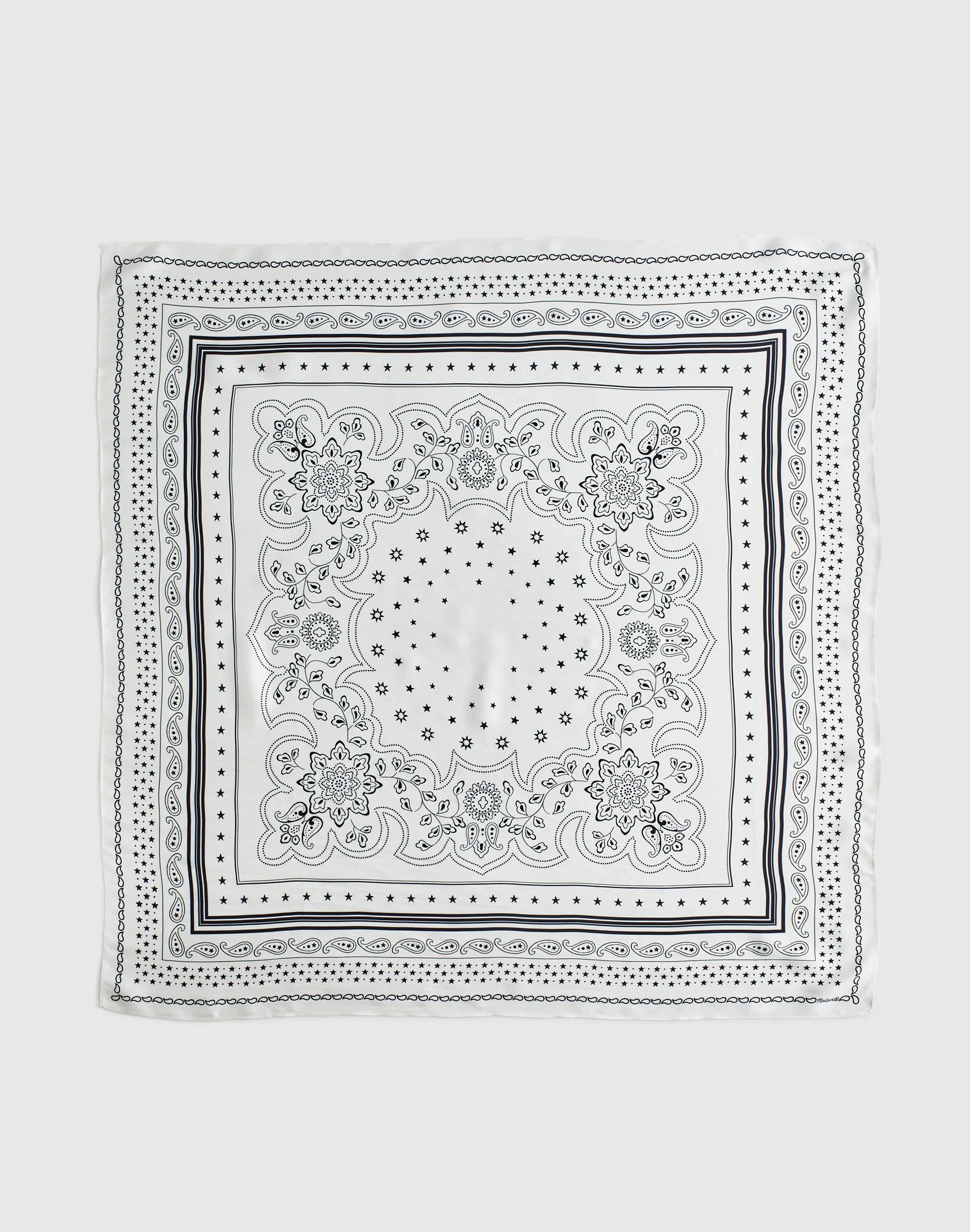 Medium Silk Bandana - 1