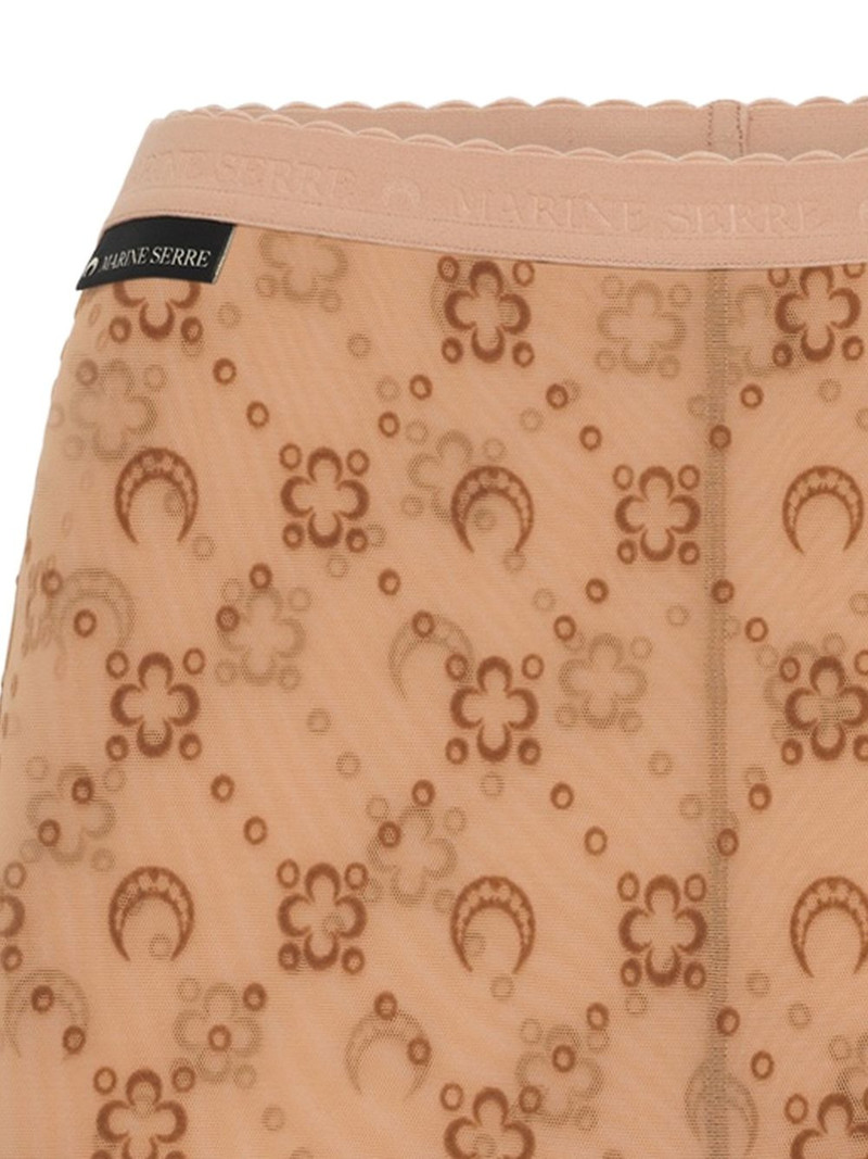 Marine Serre mesh mini shorts outlook