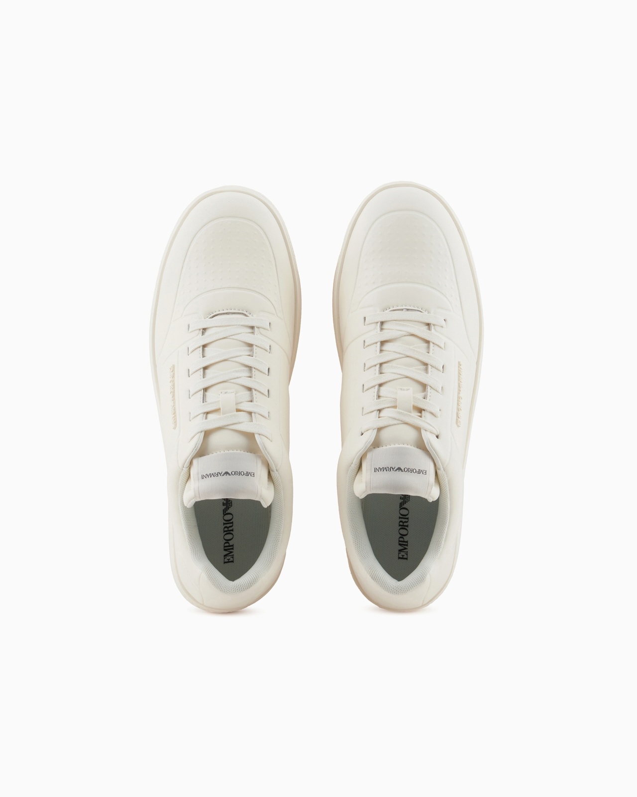LEATHER SNEAKERS WITH SIDE LOGO - 3