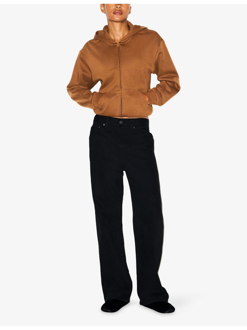 SKIMS Classic Zip-Up Cotton Fleece Hoody outlook