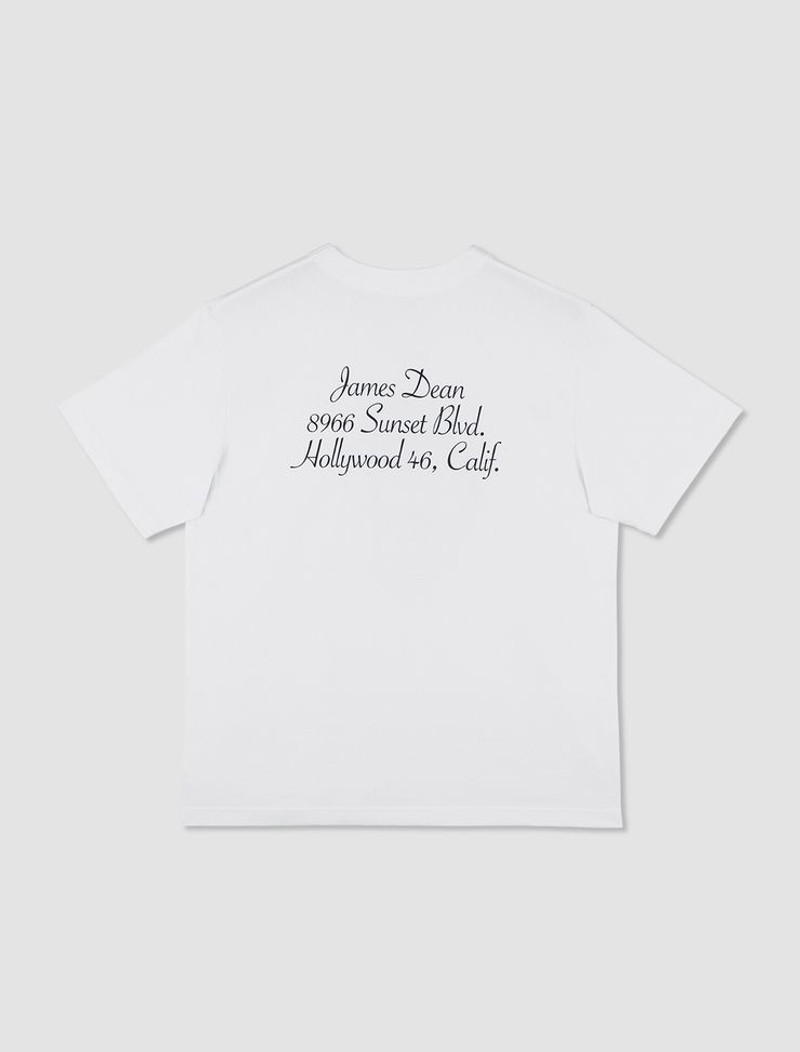 sacai T-shirt James Dean outlook