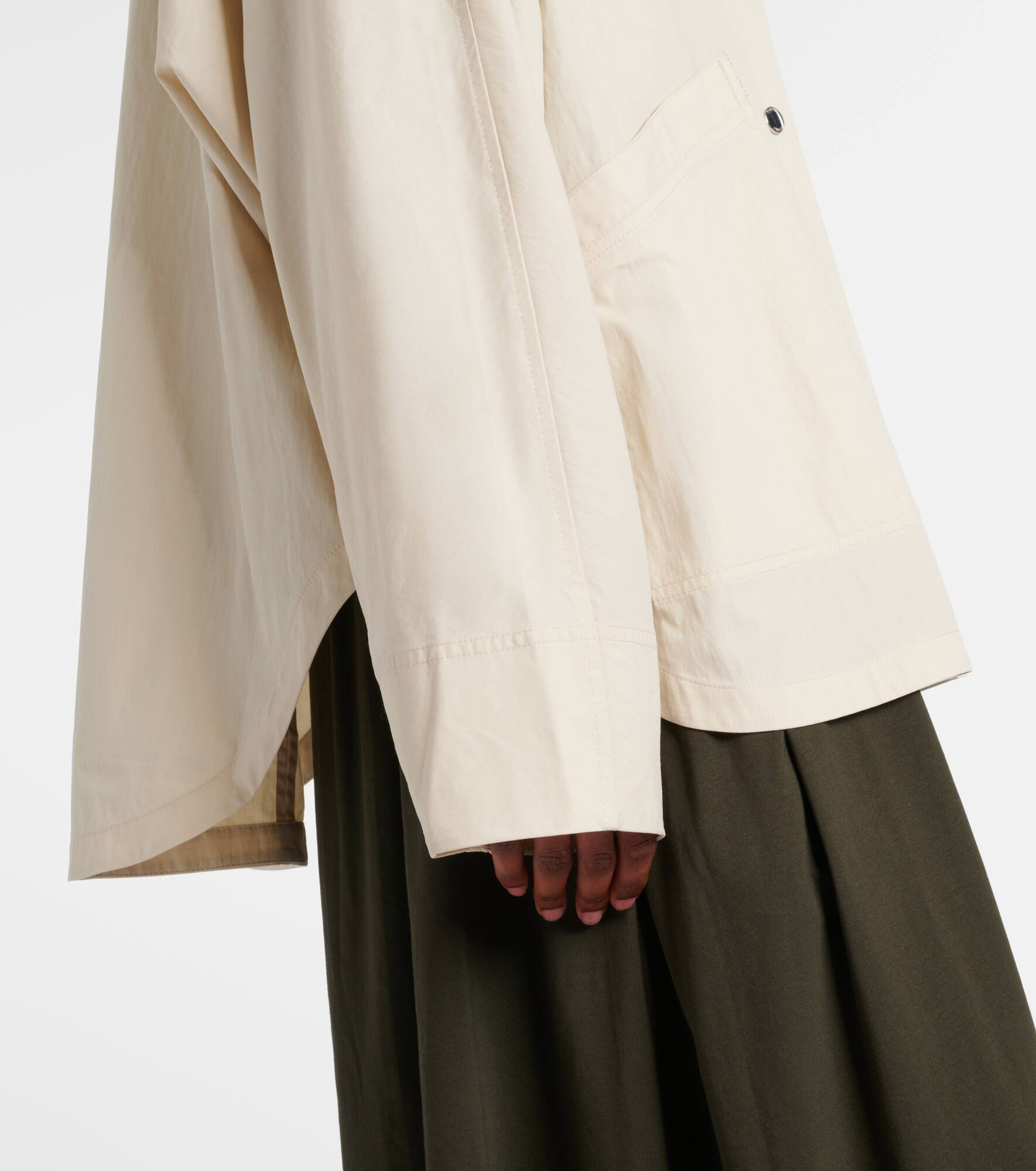 Cotton-blend jacket - 5