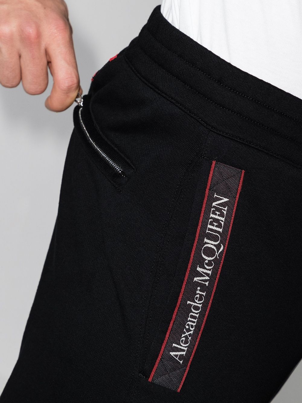 logo-tape straight-leg track pants - 4