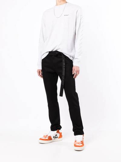 Off-White industry-belt skinny jeans outlook