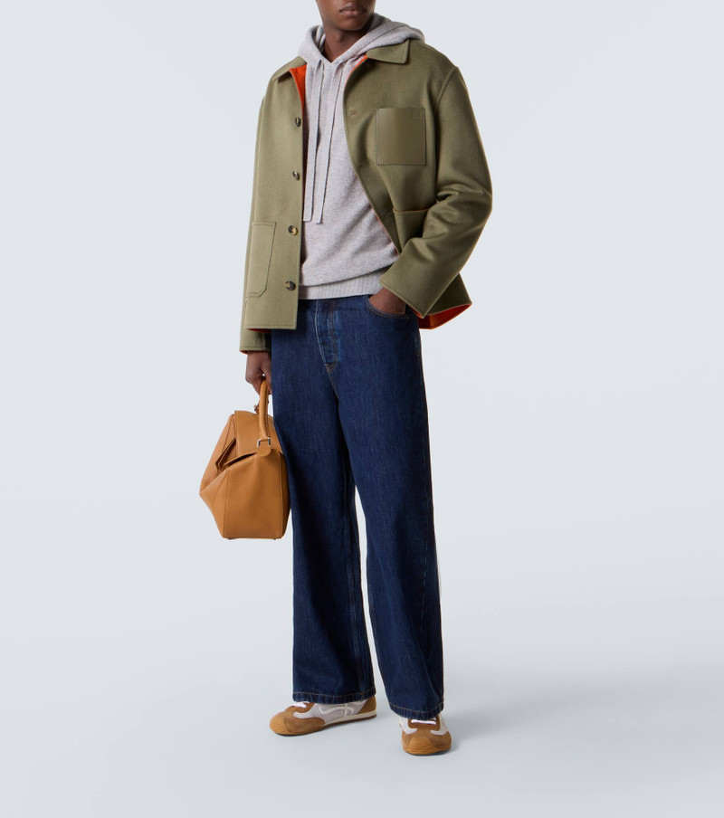 Loewe Anagram wool and cashmere jacket outlook