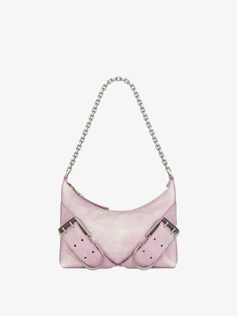 VOYOU BOYFRIEND PARTY BAG IN AGED LEATHER - 1