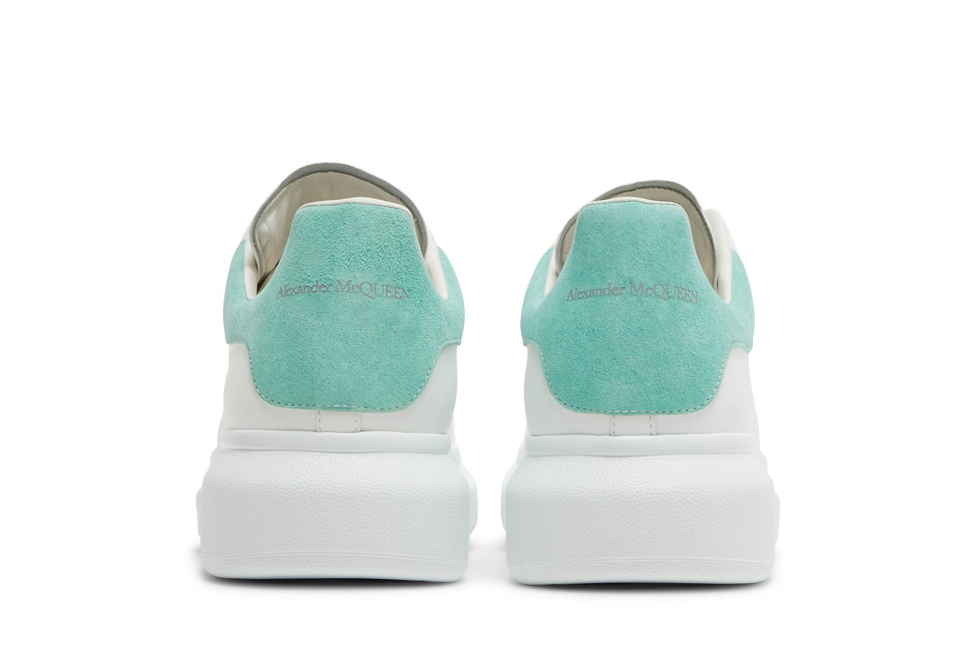 Alexander McQueen Oversized Sneaker 'White Teal' - 6