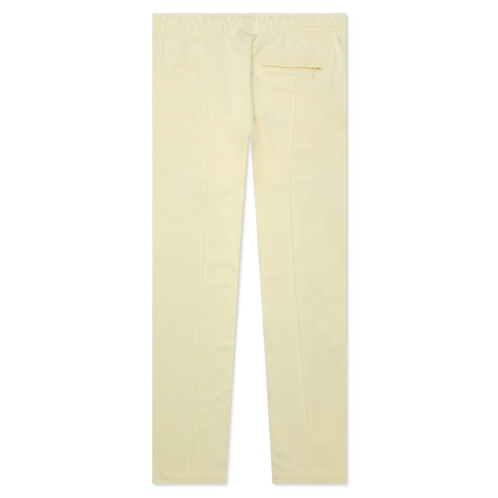 STUSSY POLY TRACK PANT - PALE YELLOW - 2