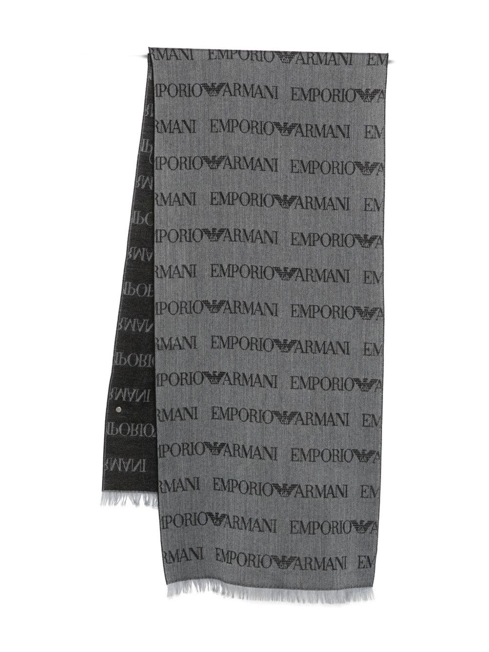 Wool blend scarf - 1