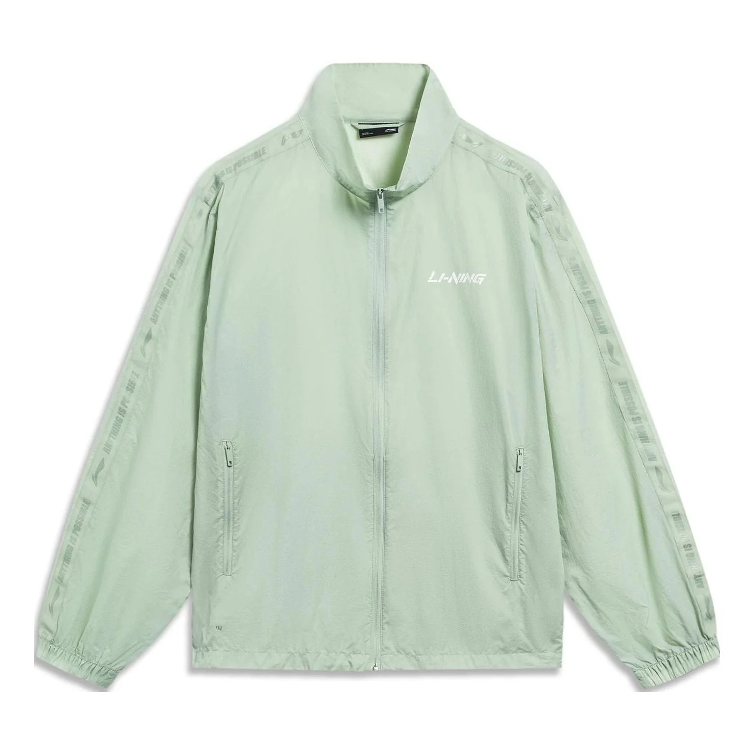 Li-Ning Logo Waterproof Jacket 'Light Green' AJDT631-3 - 1
