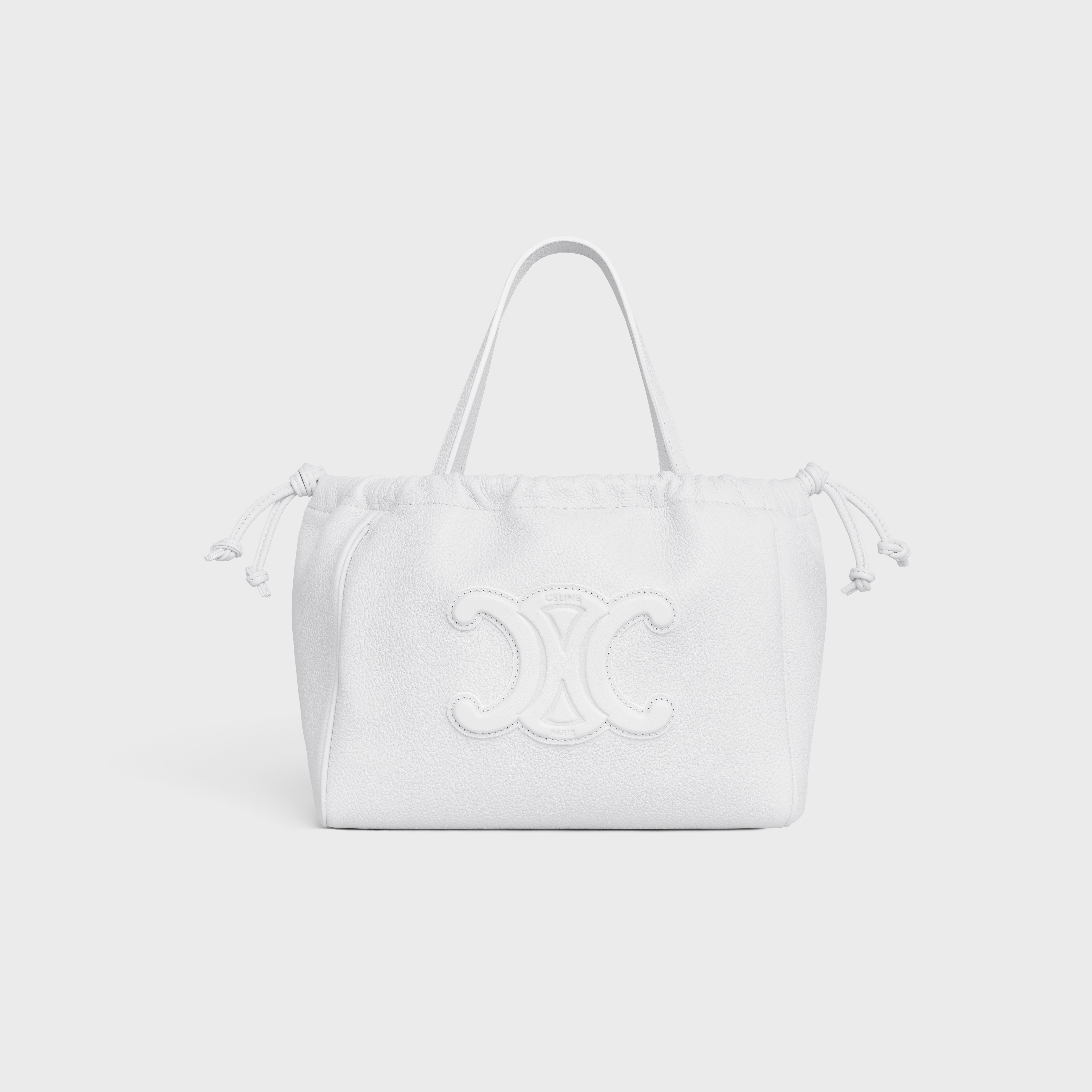 SMALL CABAS DRAWSTRING CUIR TRIOMPHE in Grained calfskin - 1