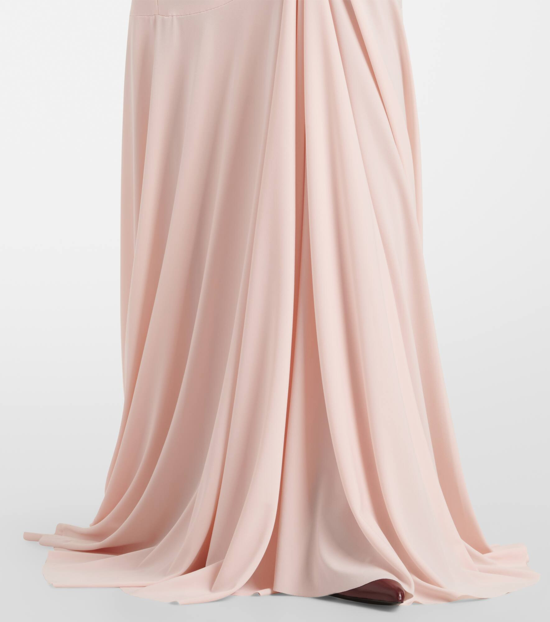 Ruched strapless gown - 5