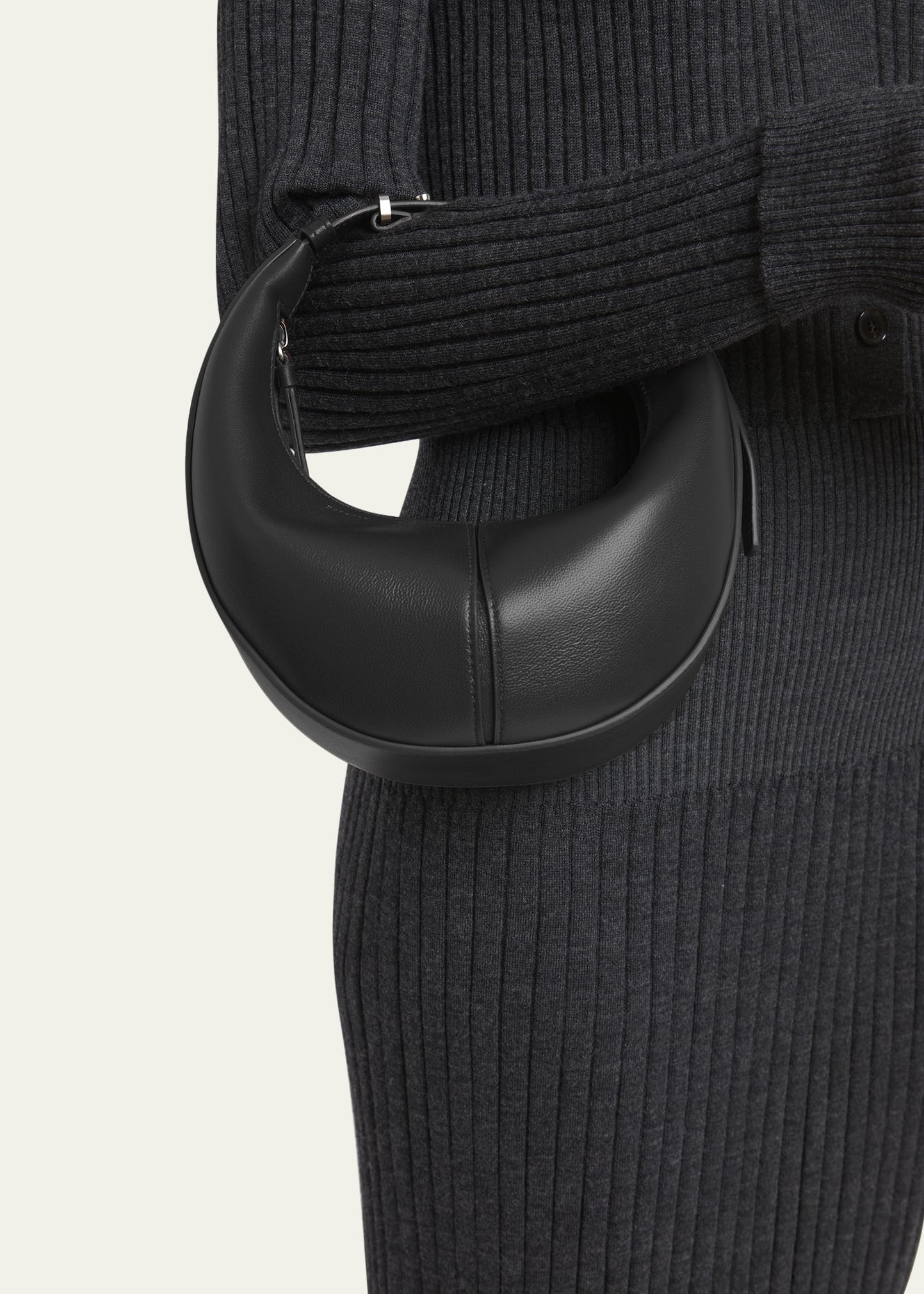 Slide Mini Napa Leather Shoulder Bag - 2