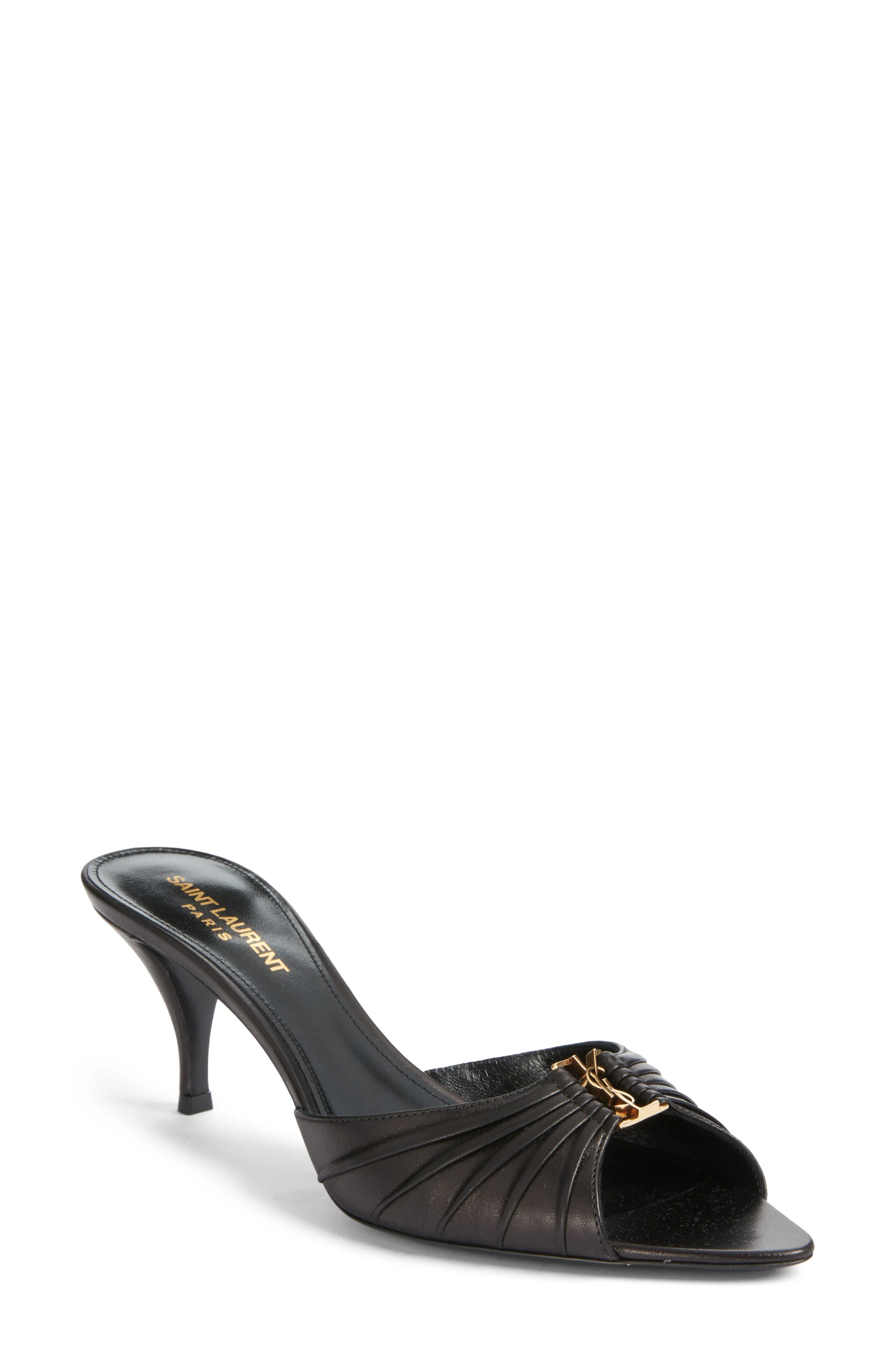 Saint Laurent Babylone Sandal in Black at Nordstrom - 1