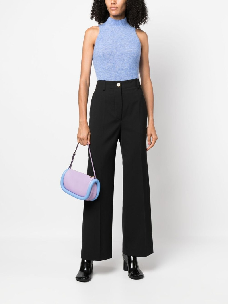 PATOU mock-neck knitted top outlook