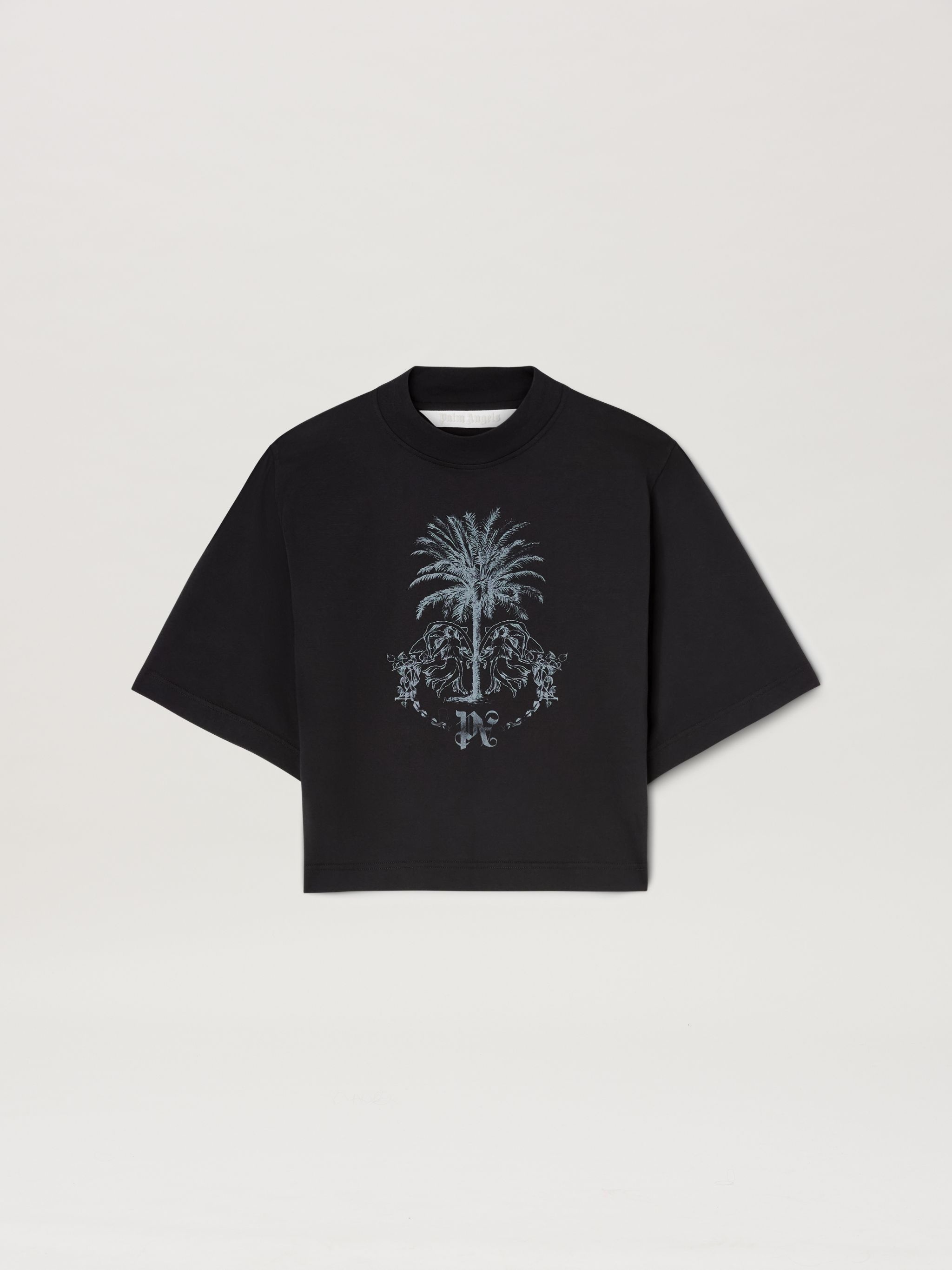 Palms Pencil Crop T-Shirt - 1