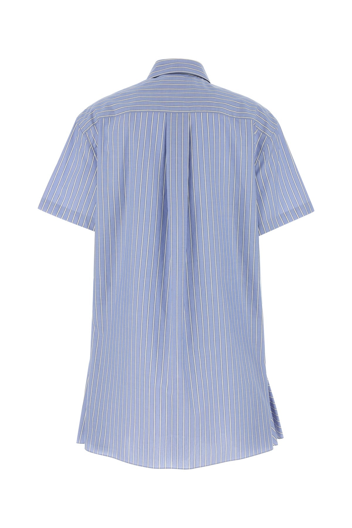 Embroidered poplin shirt dress - 2