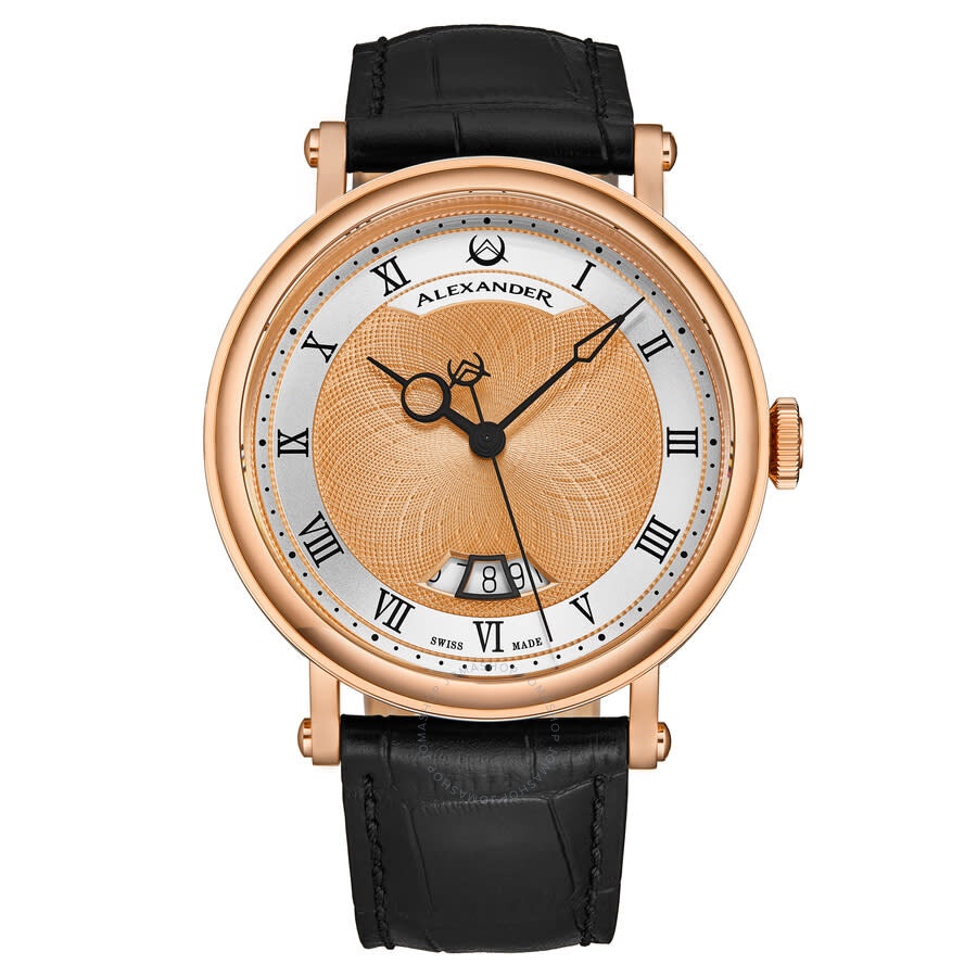 Alexander - Alexander Alexander 2 Automatic Champagne Dial Men's Watch A153-05 - 1