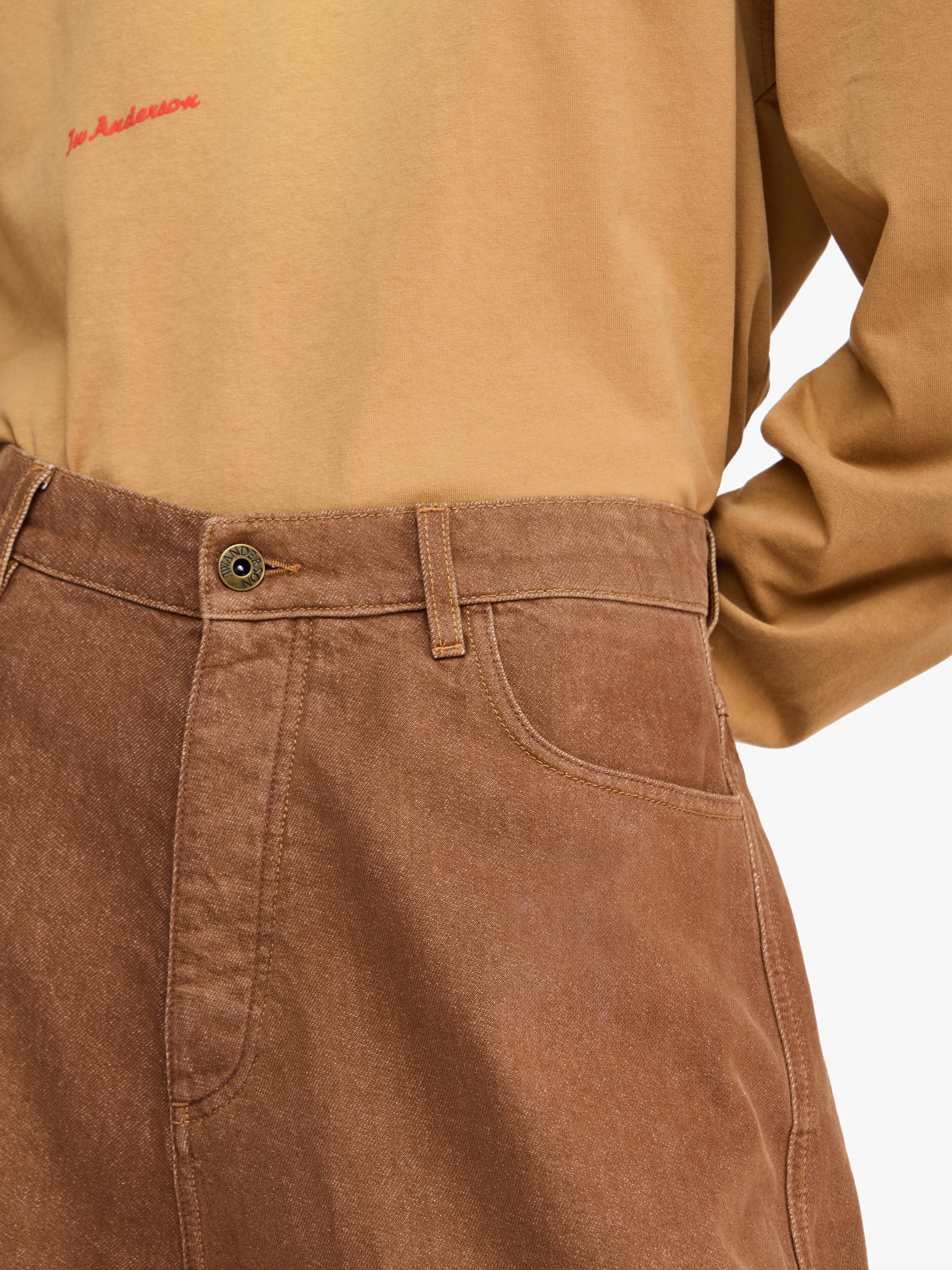 AGED DENIM SHORTS - 5