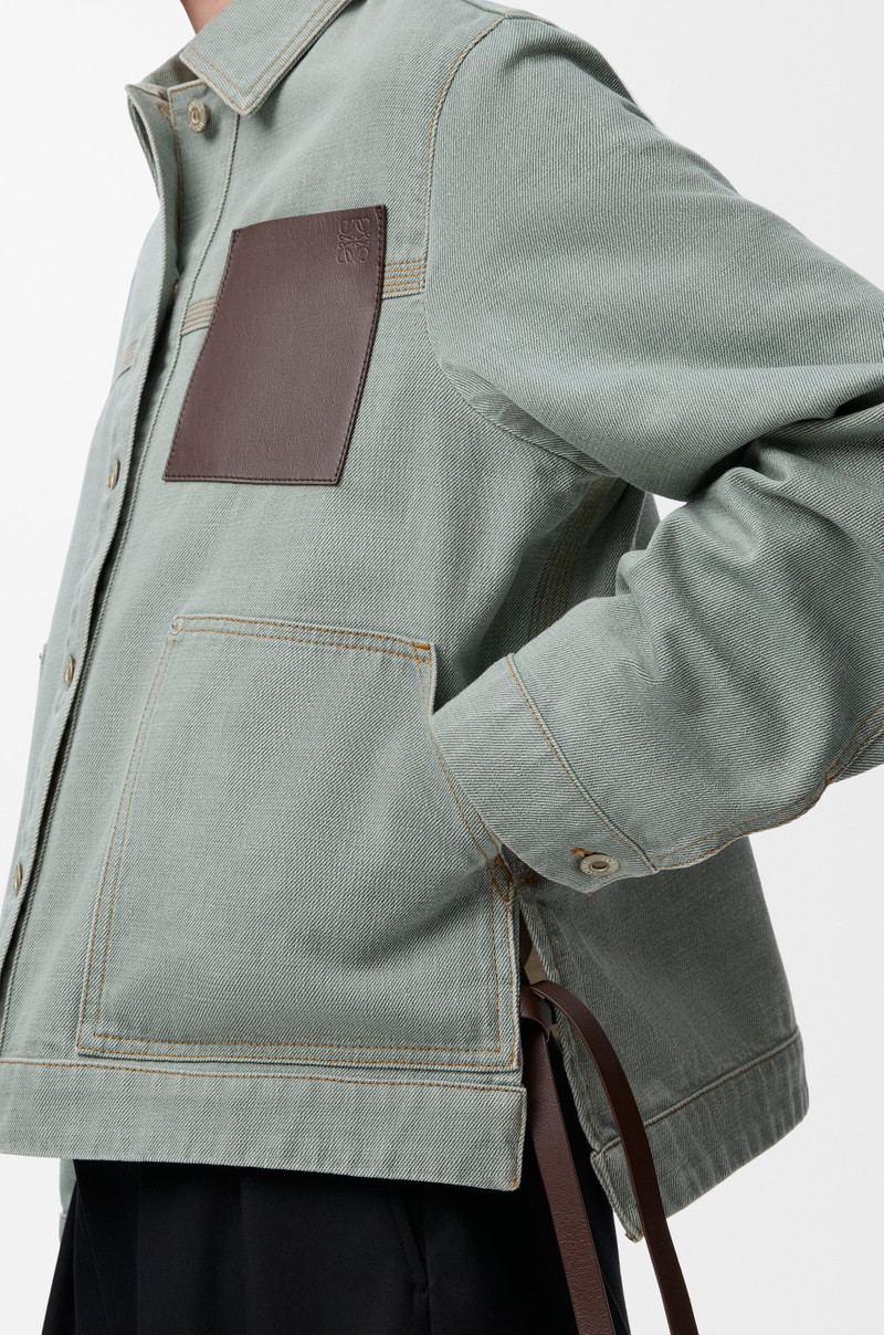 Workwear jacket in denim 5