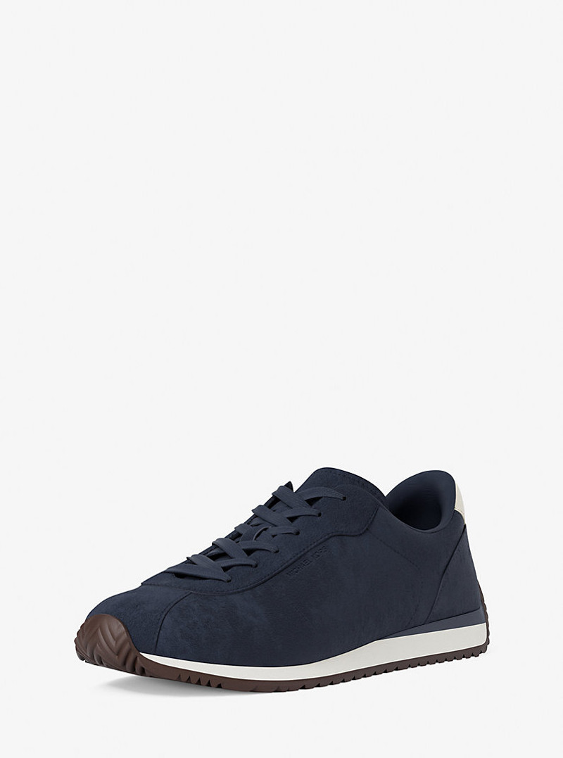 MICHAEL KORS Rhodes Suede Trainer outlook