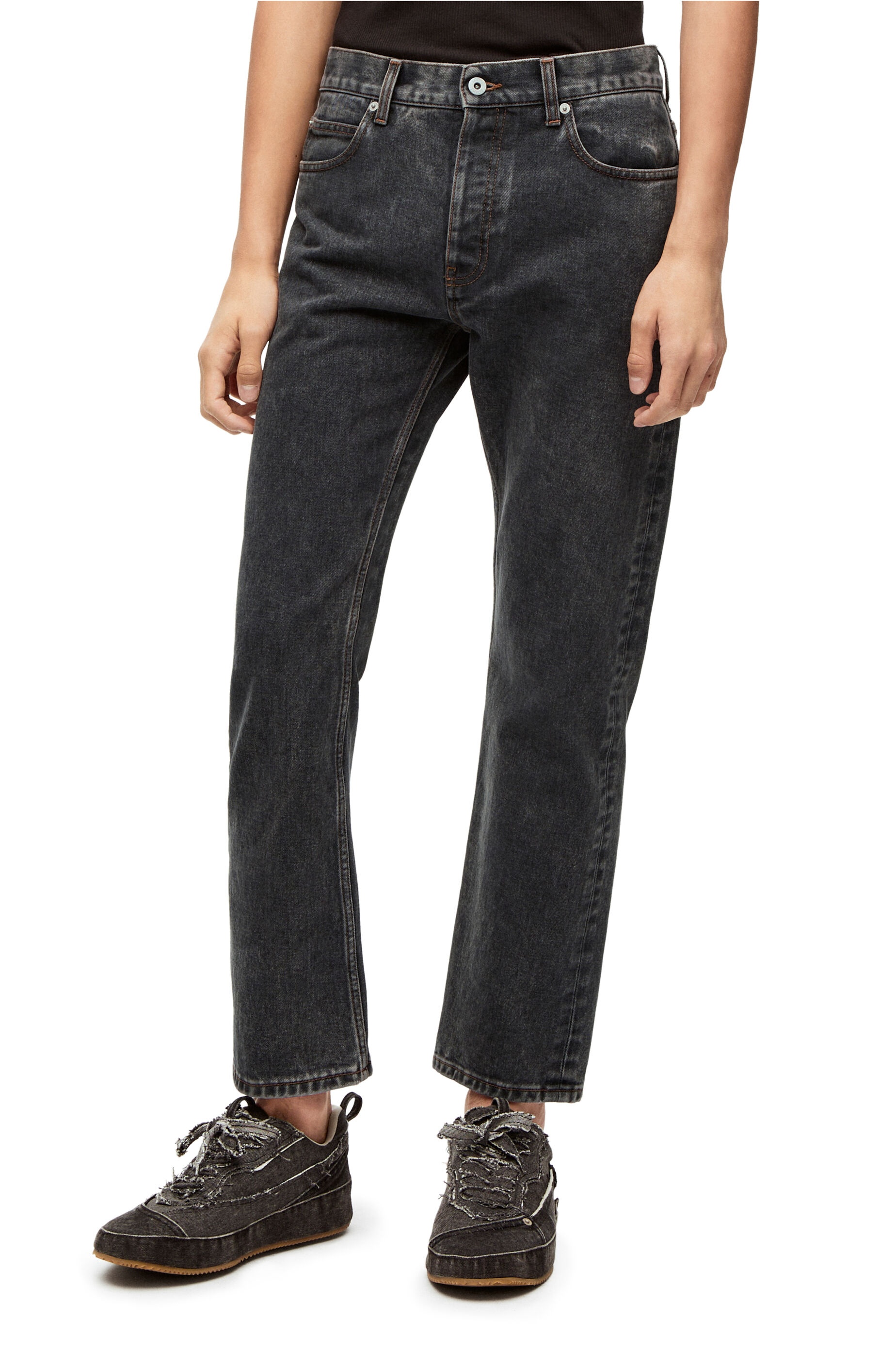 Cropped jeans in denim - 3