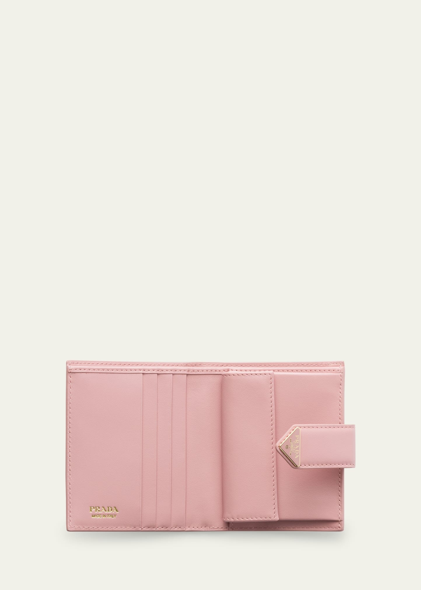 Small Triangle Logo Flap Wallet - 3