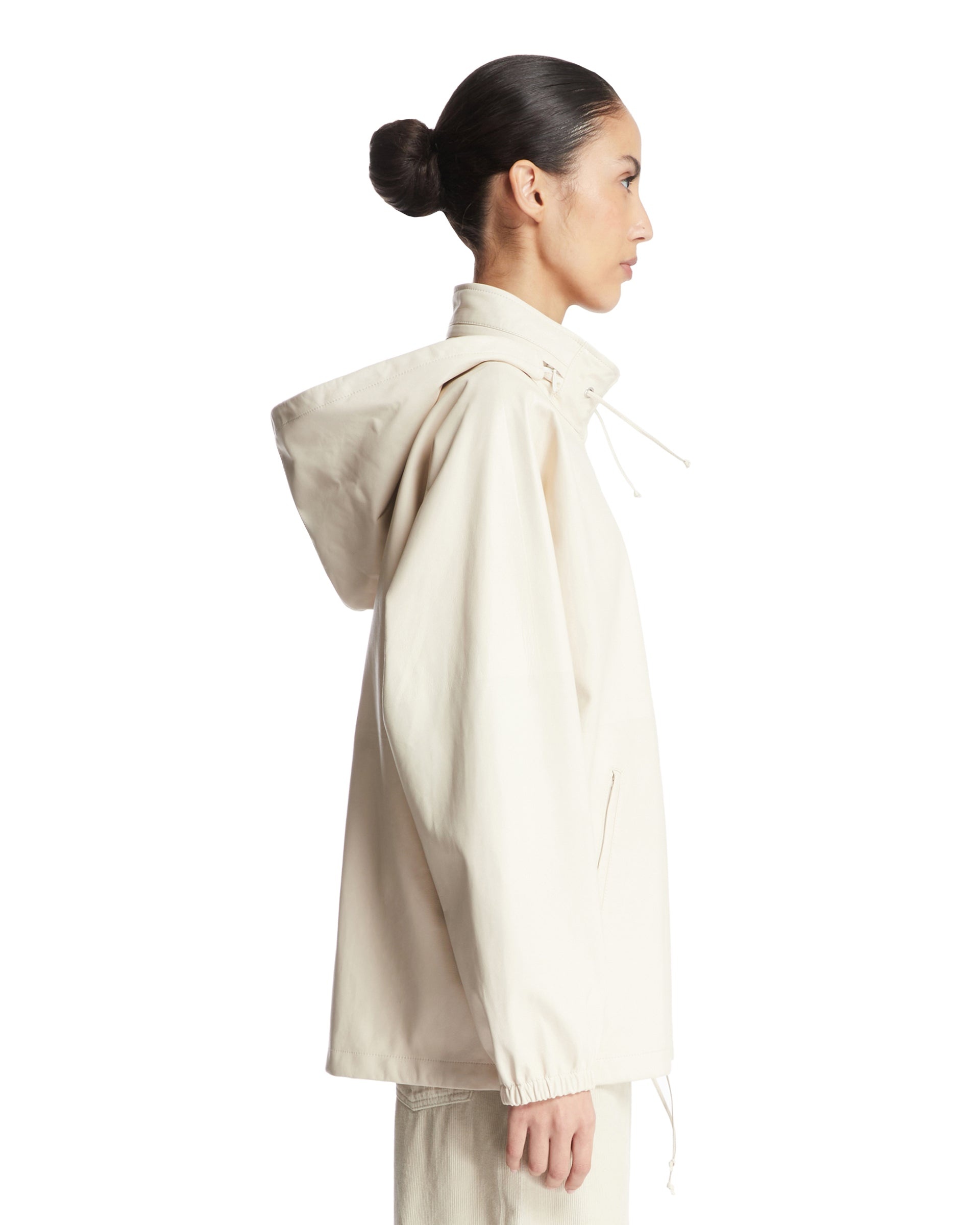 White Leather Jacket - 5