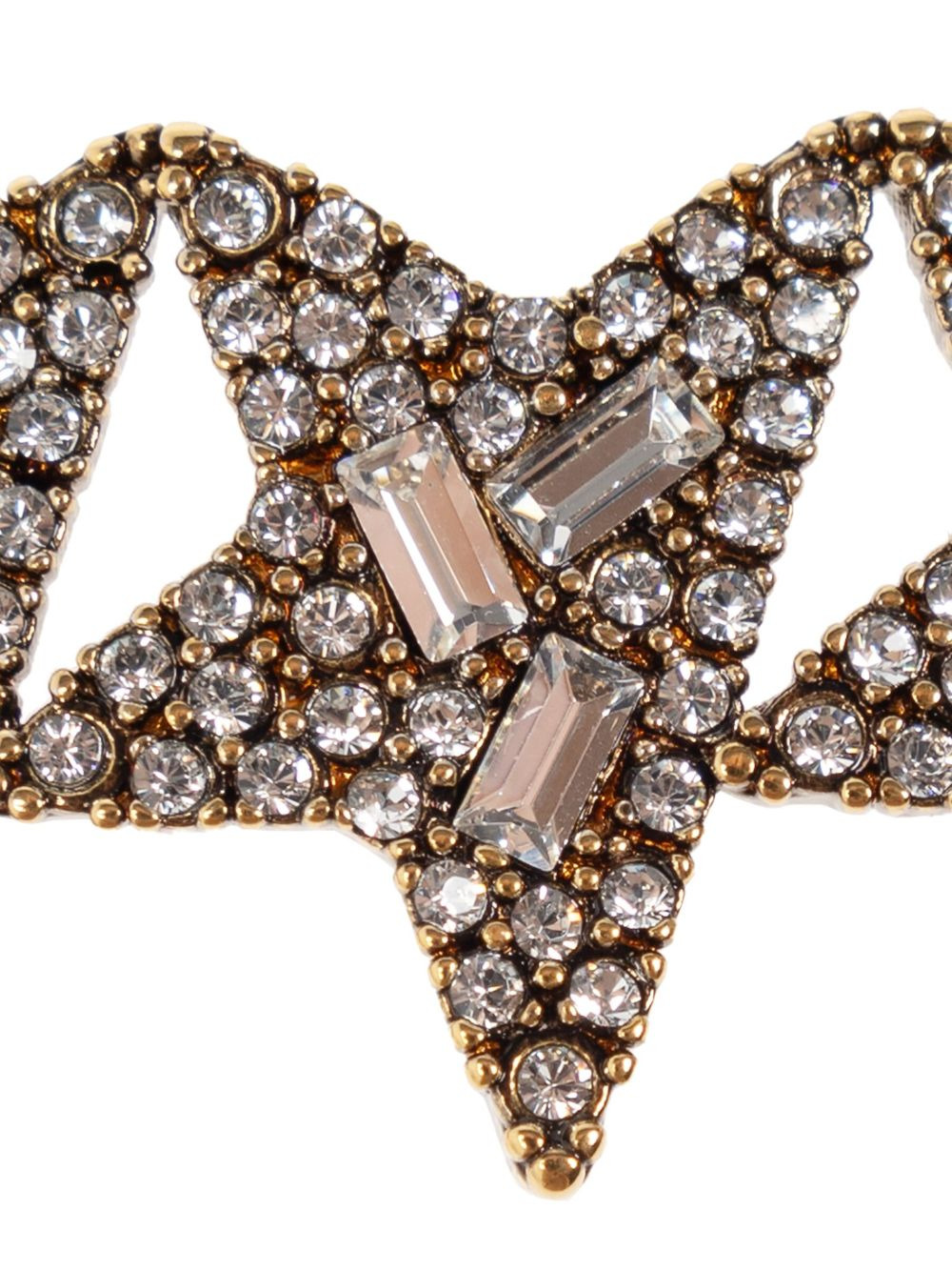 crystal-embellished lace accessory - 4
