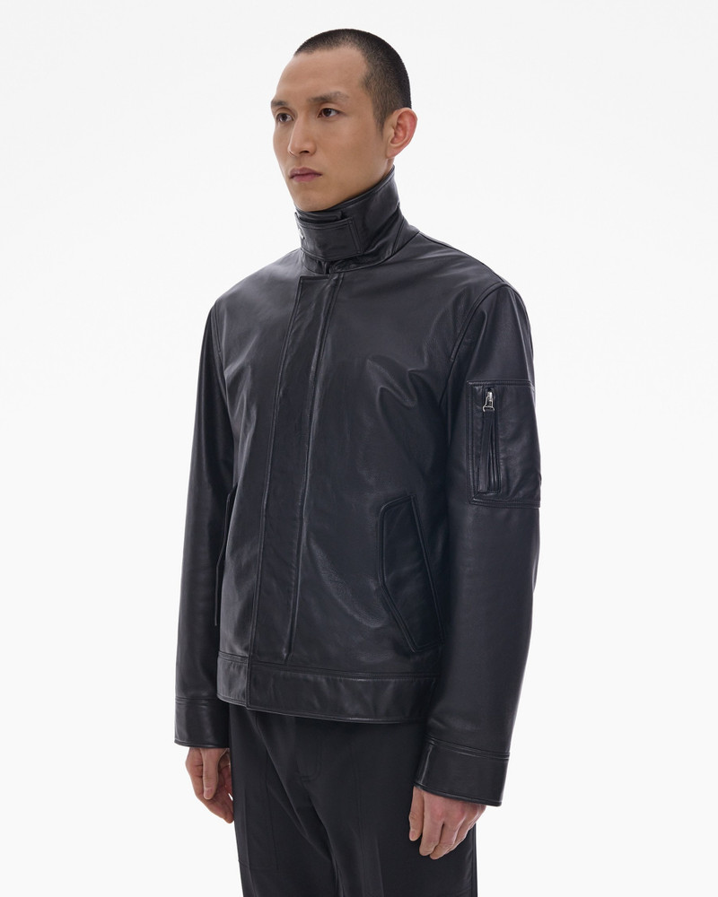 LEATHER FLIGHT JACKET 5