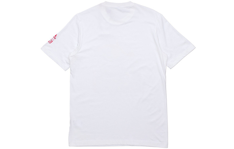 adidas Men's adidas x MARVEL/ MARVEL Dm Spiderman 1 Printing Basketball Sports Round Neck Short Sleeve Whit outlook