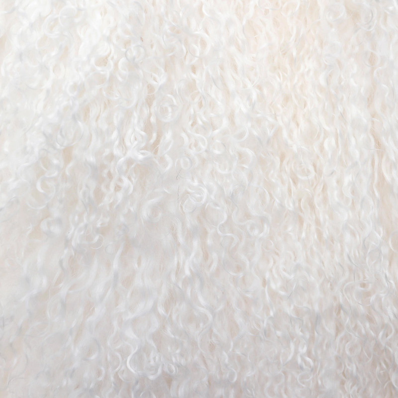 Cream Shearling Coat 6