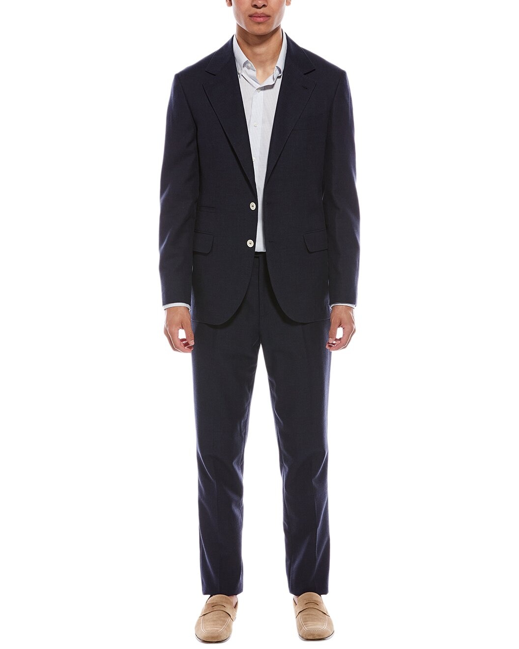 Brunello Cucinelli 2pc Wool-Blend Suit - 1