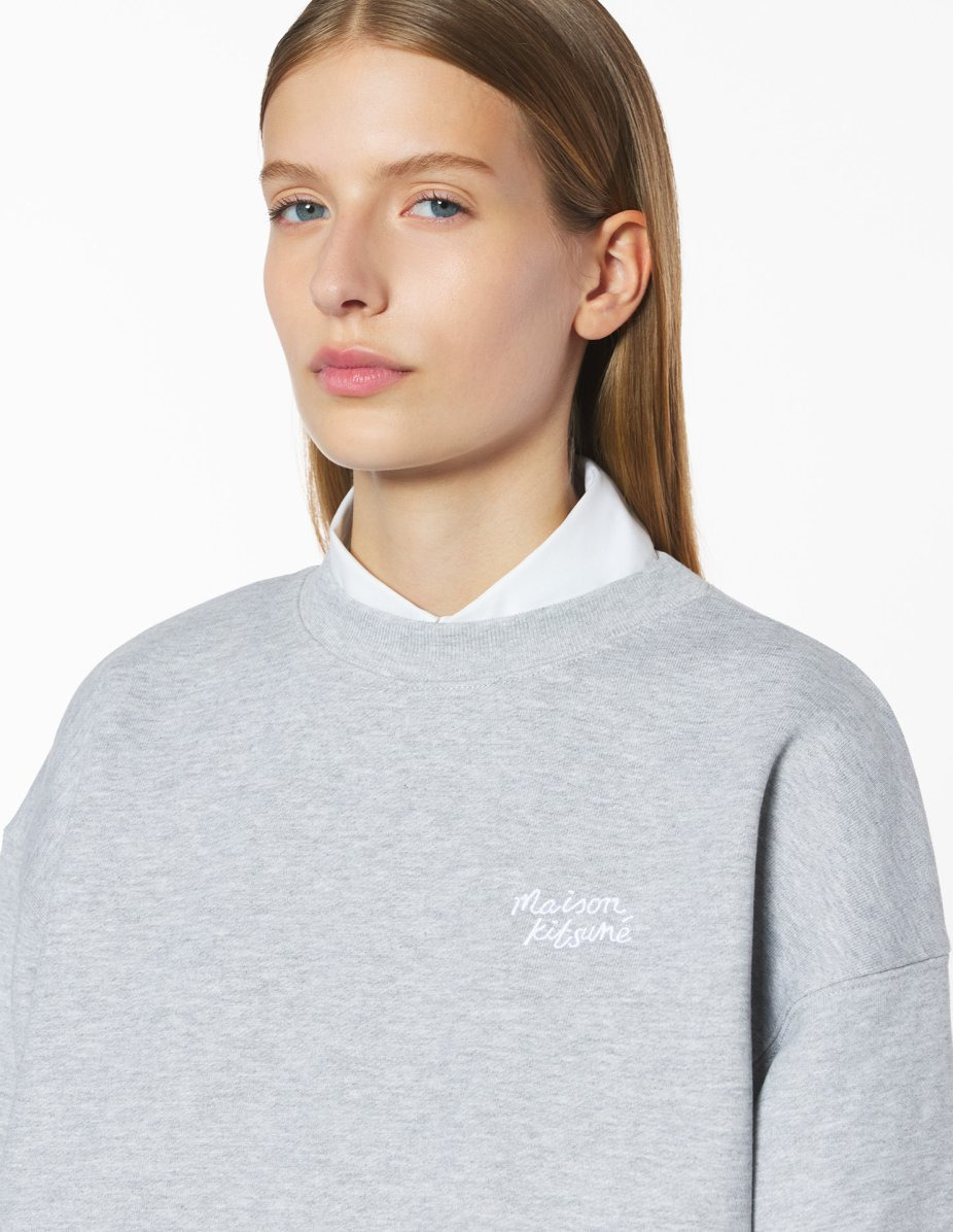 MAISON KITSUNE HANDWRITING COMFORT SWEATSHIRT - 4
