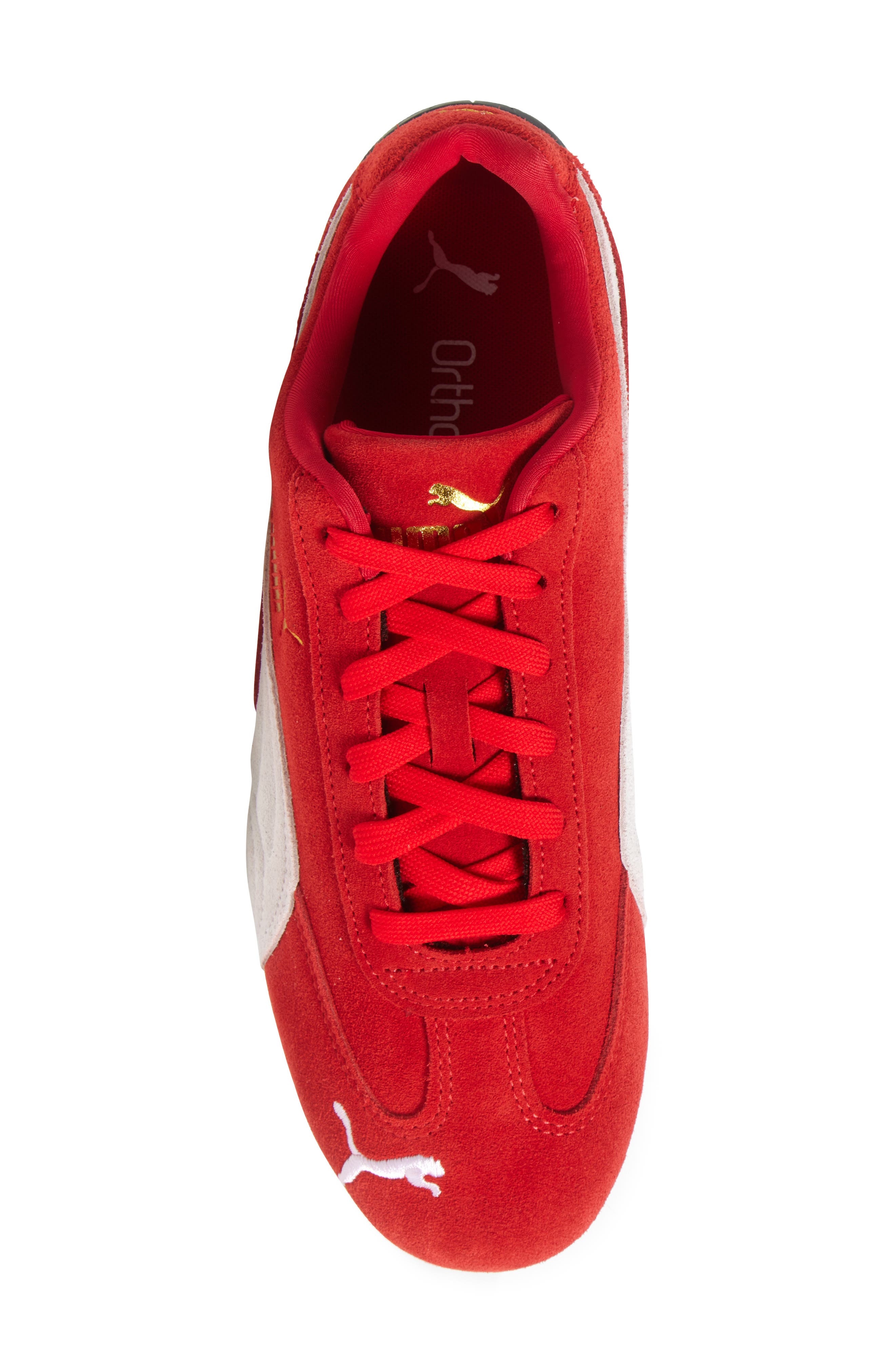 PUMA Speedcat OG Sneaker in For All Time Red-Puma White at Nordstrom - 5