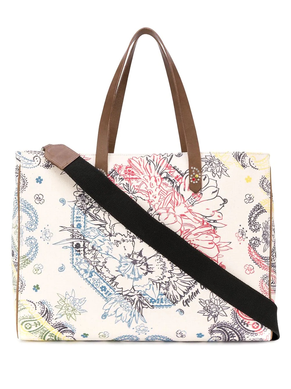 Bandana canvas tote bag - 1