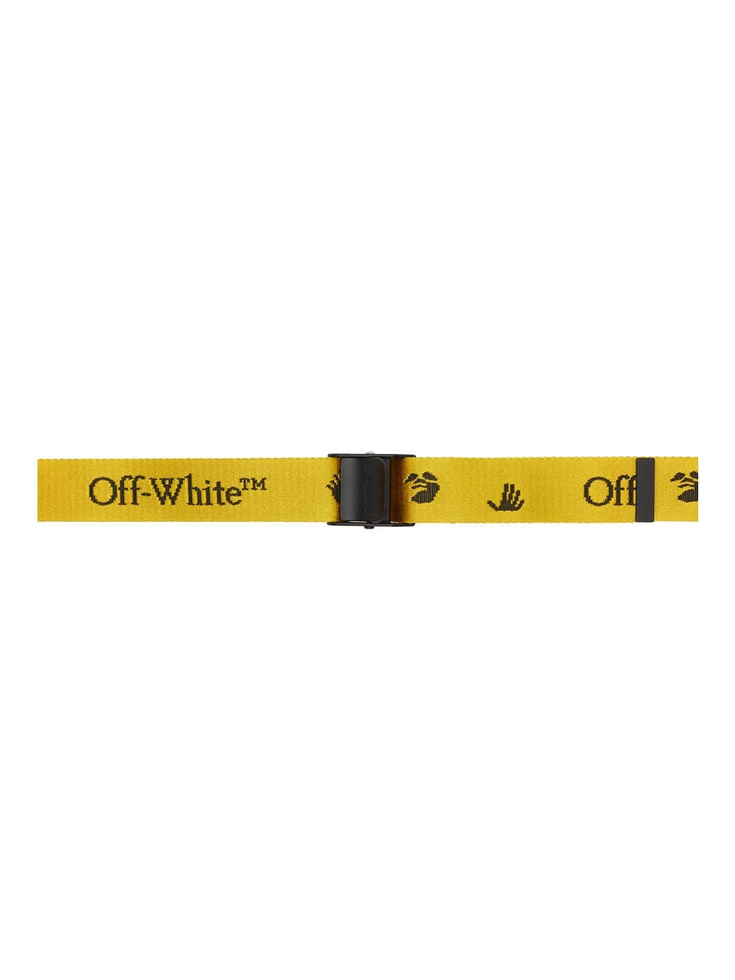 Yellow & Black Mini Industrial New Logo Belt - 1