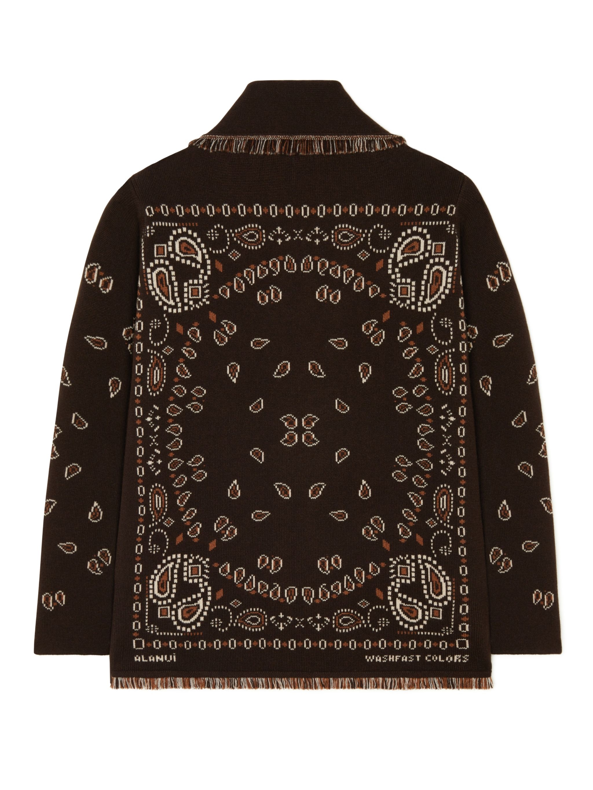 Bandana Jacquard Cardigan - 3