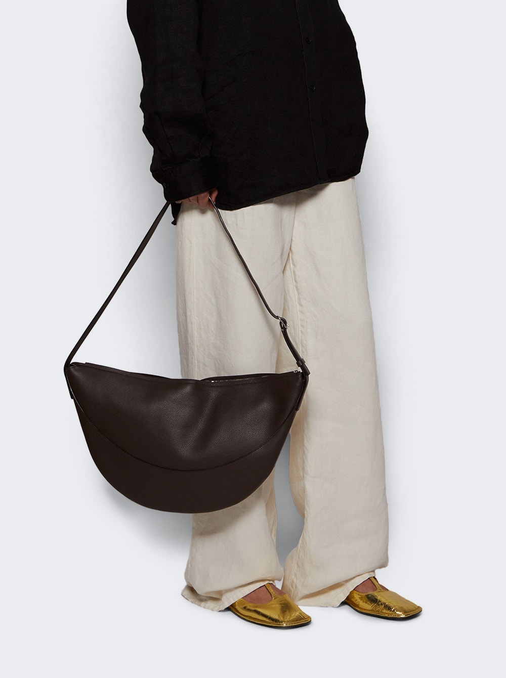 Jouve Leather Bag Brunette - 2