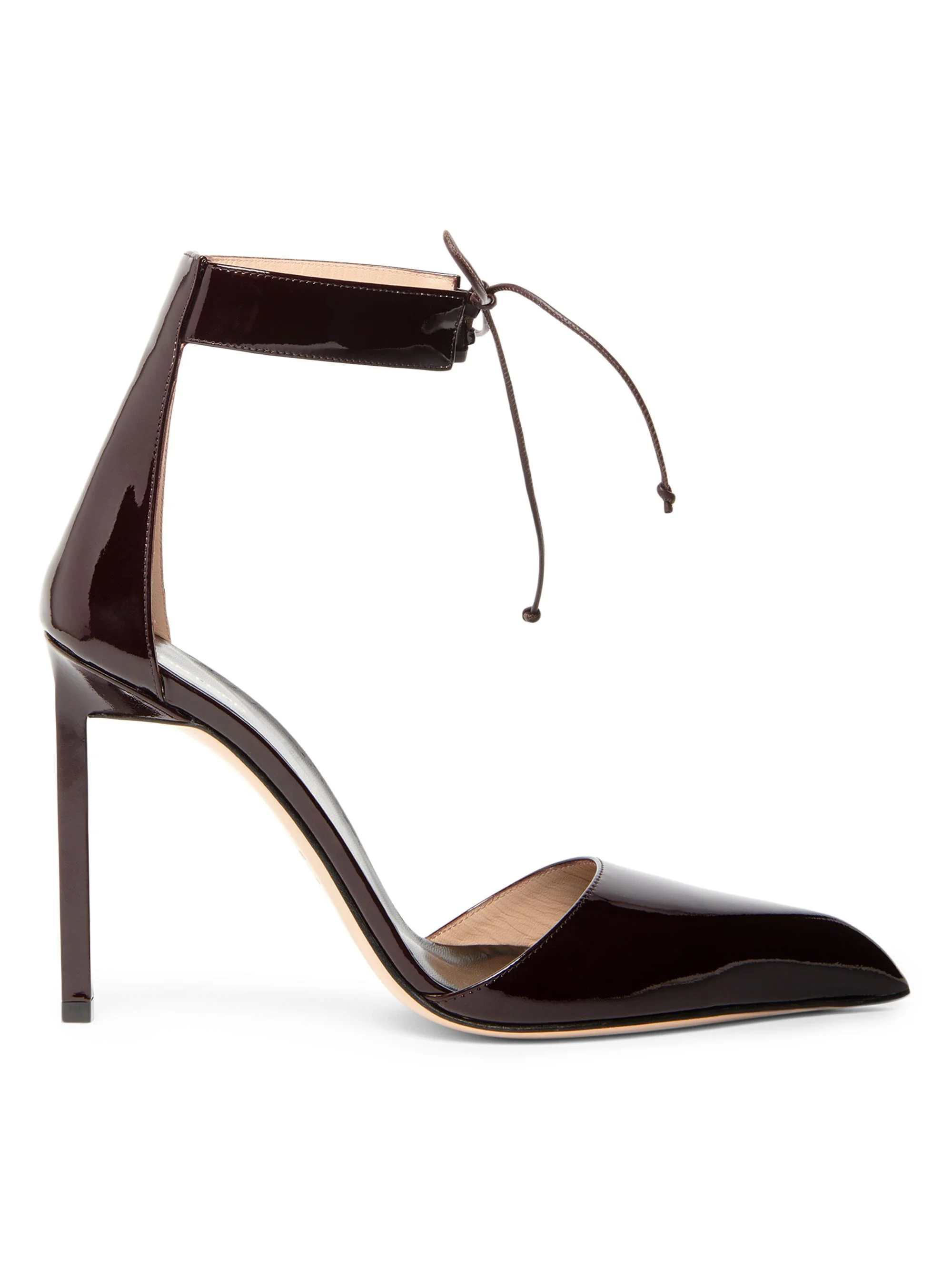 Women's 105MM Patent Leather Pumps - Cherry Smoke - 1