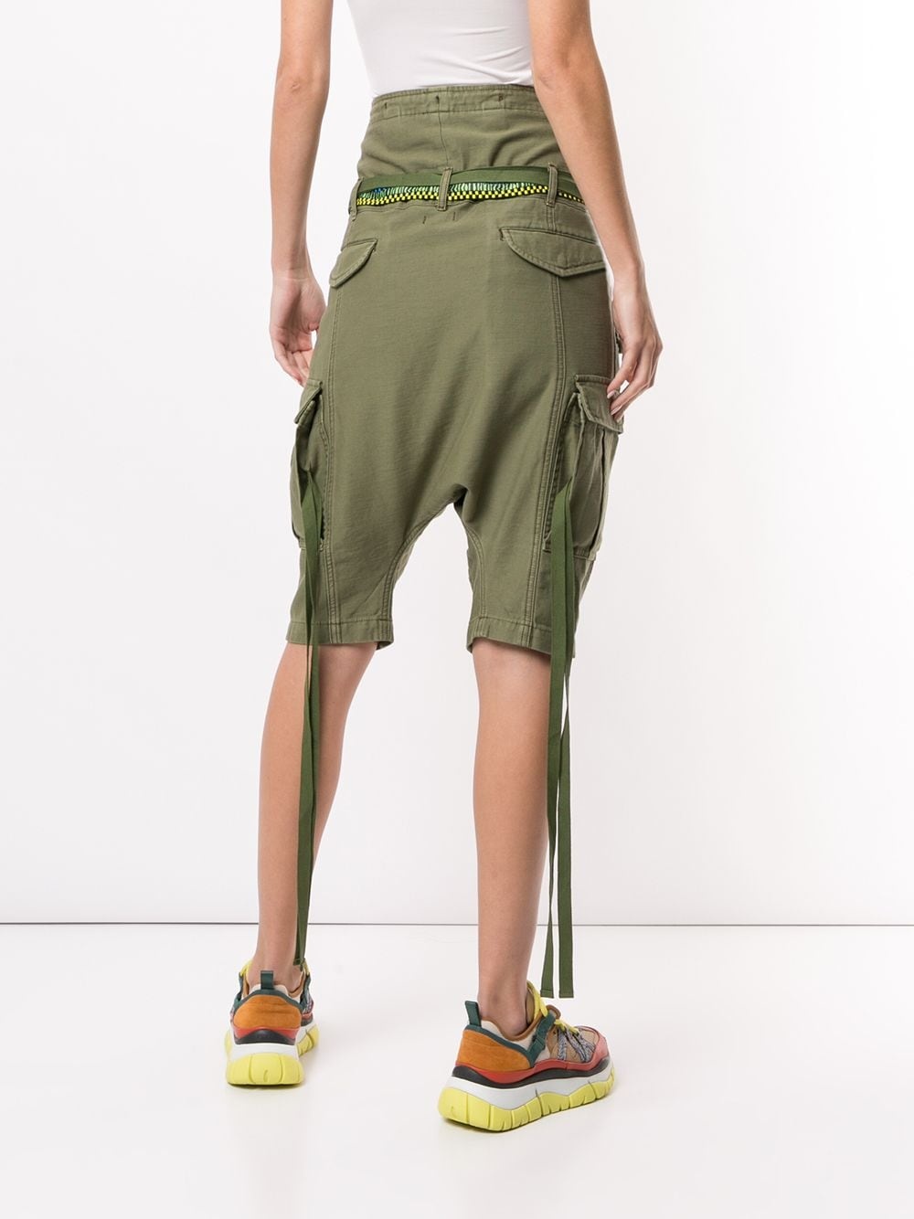 slim-fit cargo shorts - 4