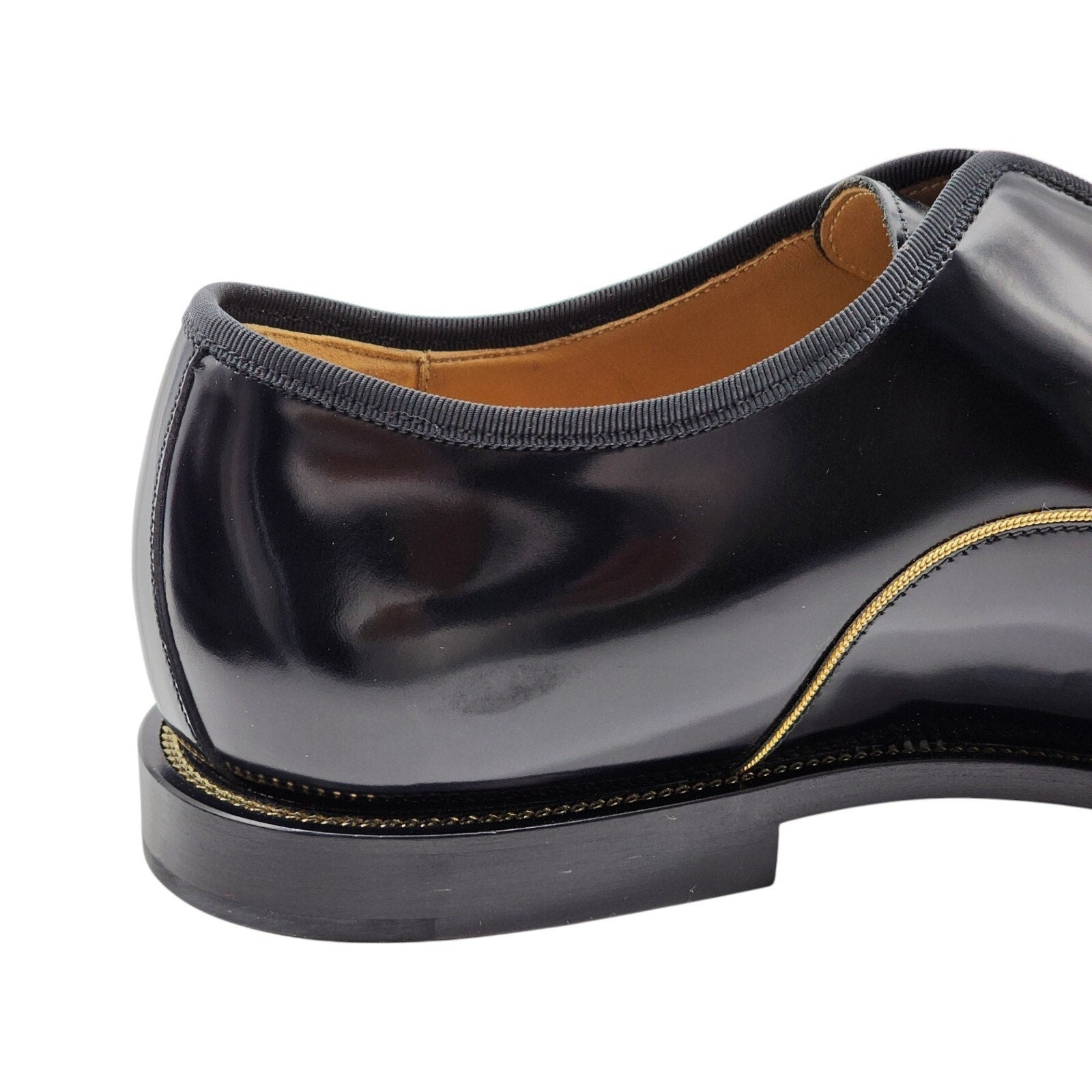 Christian Louboutin Alpha Male Patent Leather Oxford Shoes Black EU 42.5 US 9.5 - 7