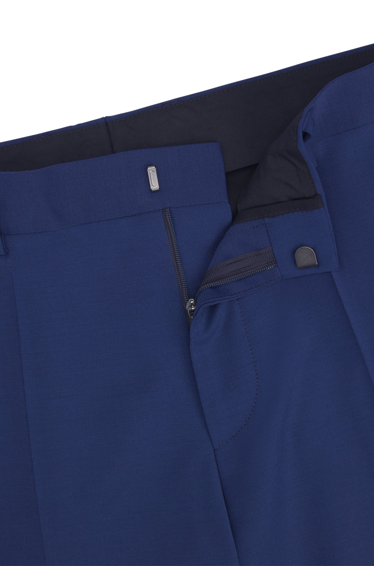 SLIM-FIT TROUSERS IN PERFORMANCE-STRETCH WOOL - 6