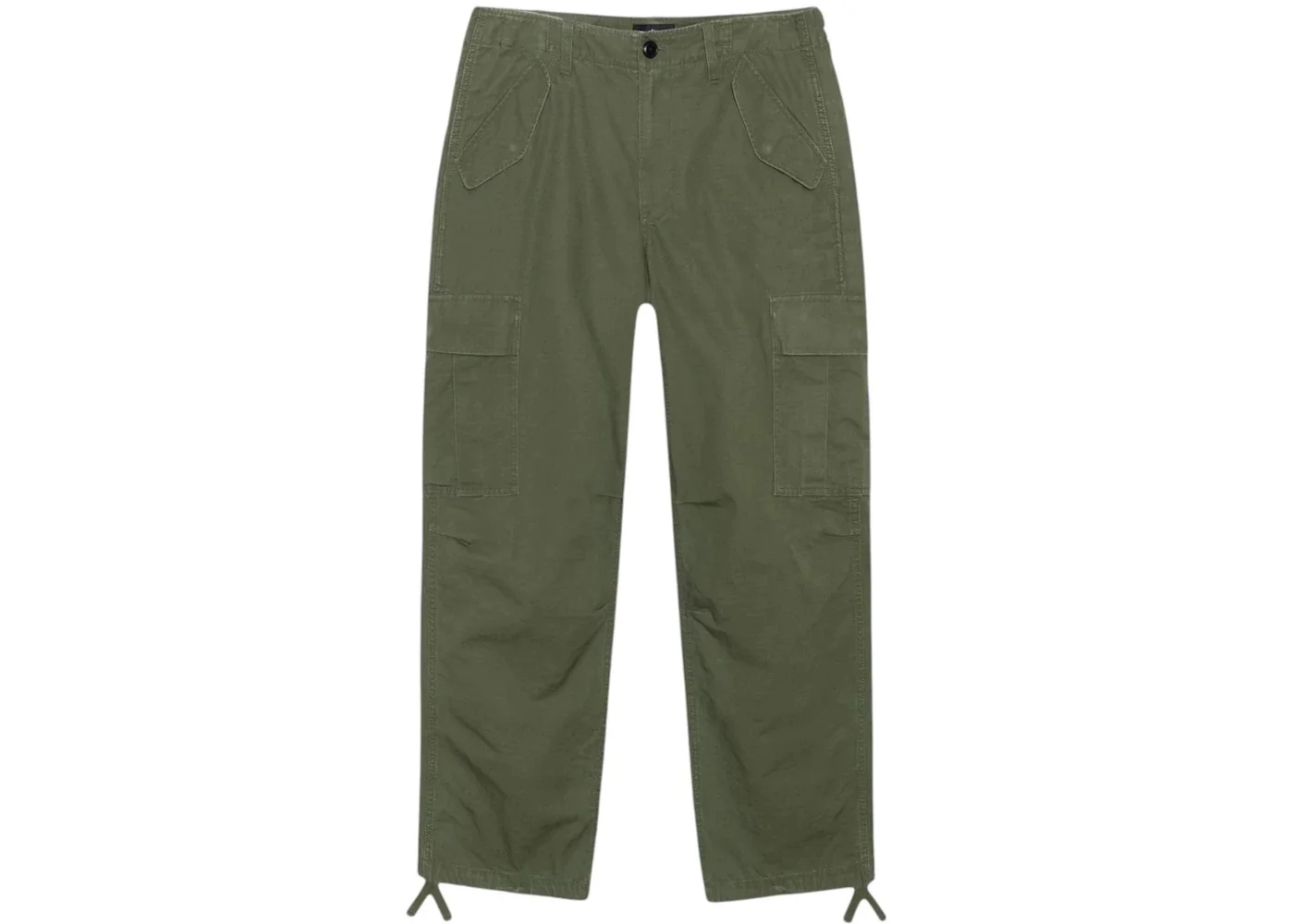 Stussy Ripstop Military Cargo Pant (SS25) Olive Green - 1
