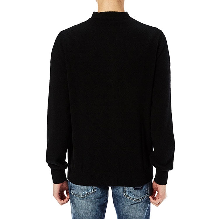 COMME des GARCONS PLAY Cardigan With Double Emblems 'Black' AZ-N058-051-1 - 3