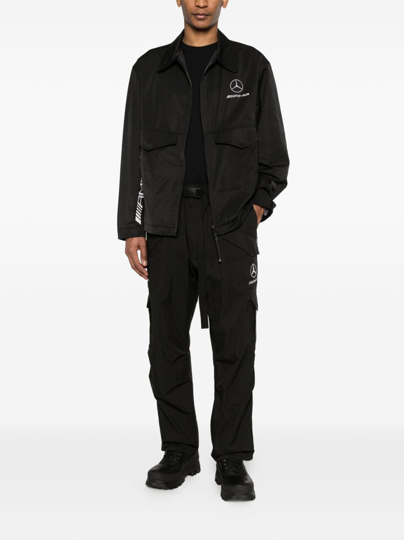 Y-3 x Mercedes-AMG Petronas F1 logo-detail jacket outlook