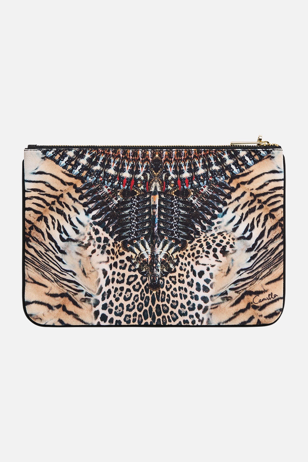 SMALL CANVAS CLUTCH - 3
