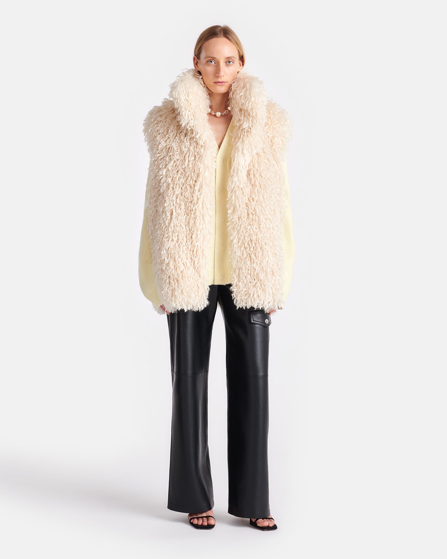 Faux Racka Fur Vest - 6